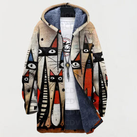 Black-Beige & Red Tribal