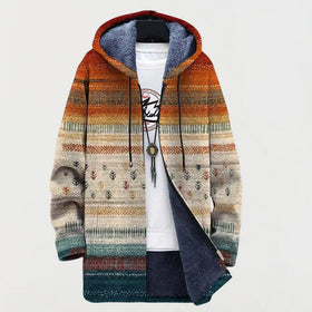 Warm Brown & Beige Stripes