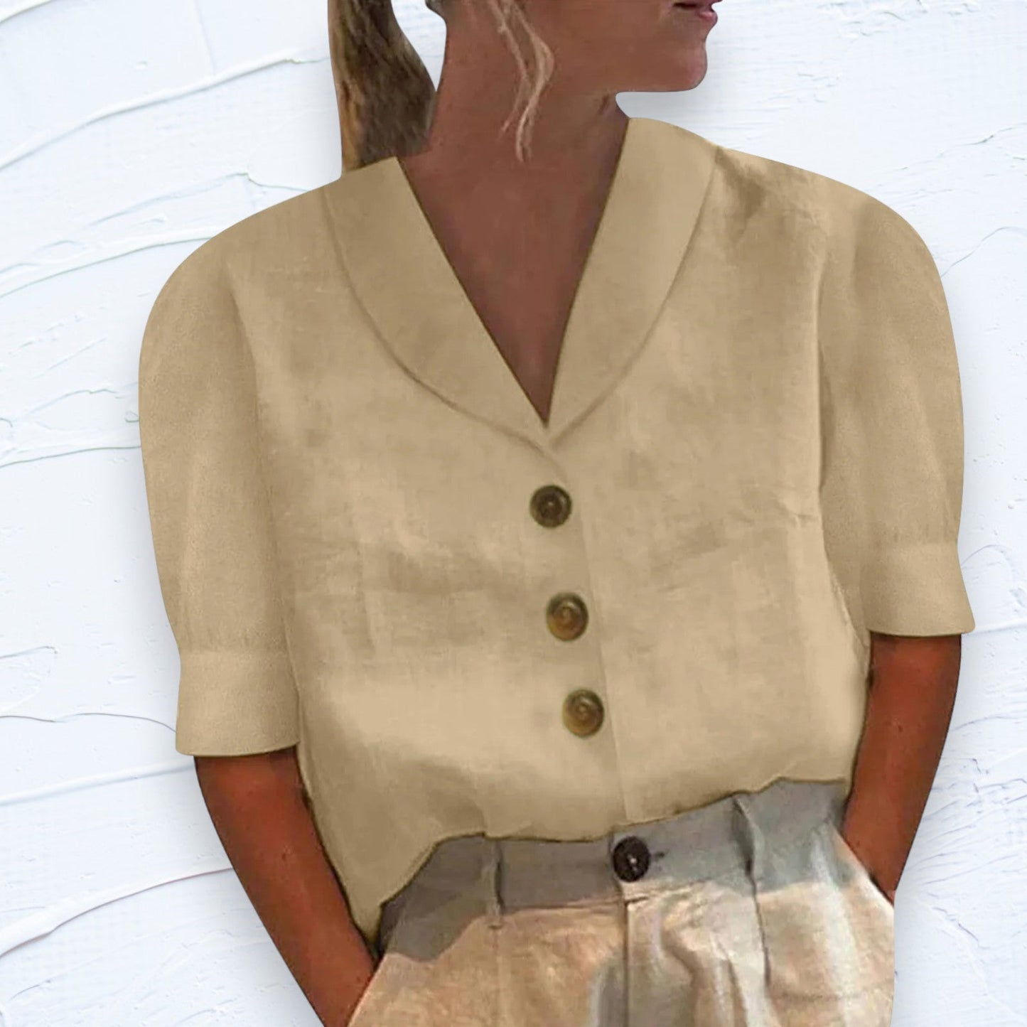 Stella – Stylish Lines Blouse