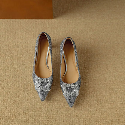 Gloria Glitter Pumps