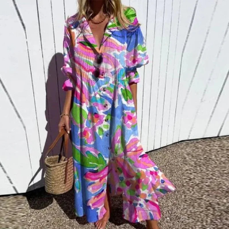 Susan | Bloom Boldly Maxi Dress