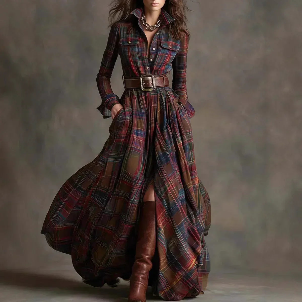 Bryanna | Robe Maxi Sophistiquée