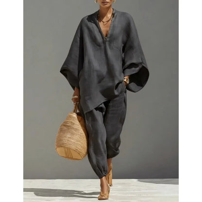 Silvia | Simple Retro Wide Casual Pants for Women