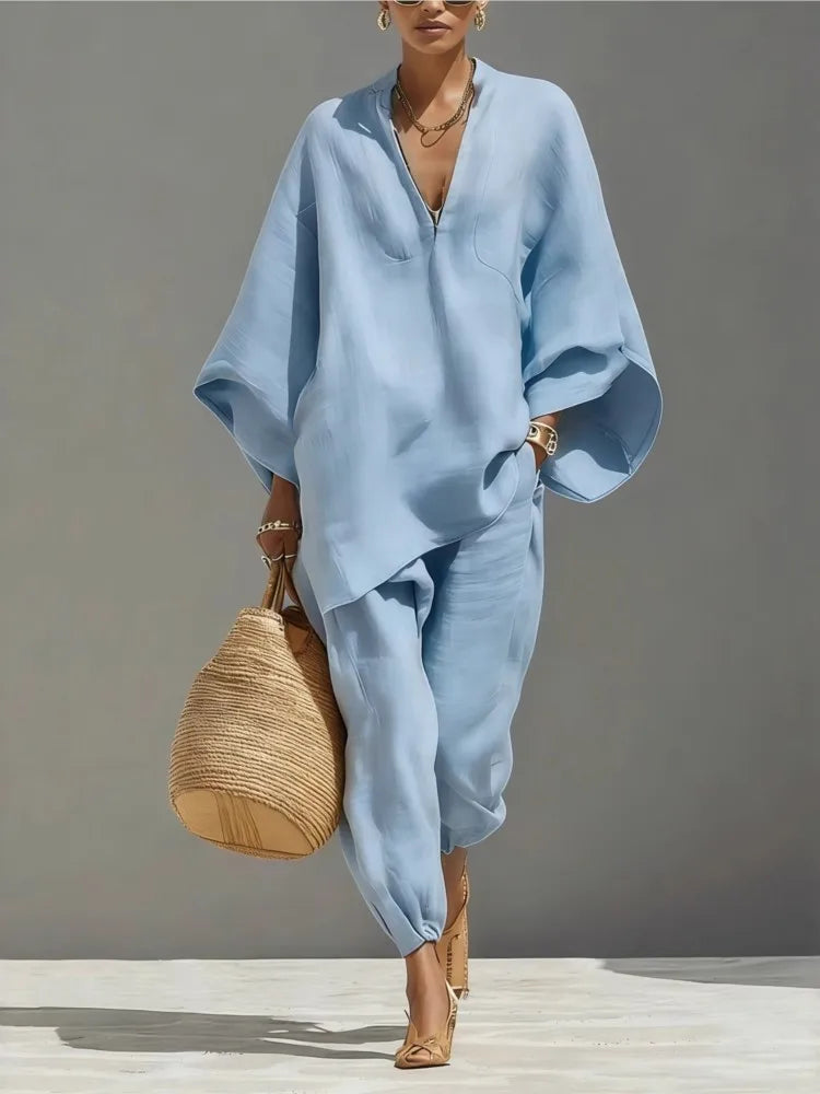 Silvia | Simple Retro Wide Casual Pants for Women