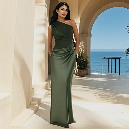 Robe Maxi À Une Épaule Seana™