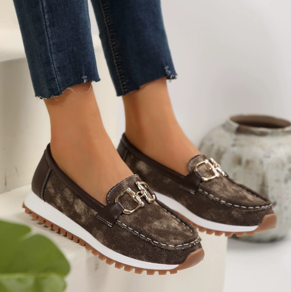 Eliza - Mocassins à boucle hybrides