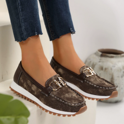 Eliza - Mocassins à boucle hybrides