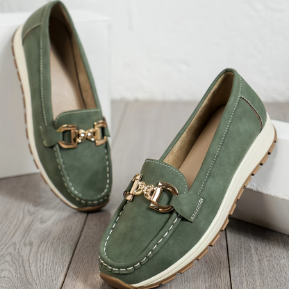 Eloise - Mocassins à Boucle Verte