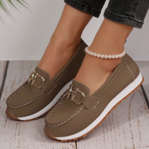 Estelle - Mocassins Colorés avec Boucle