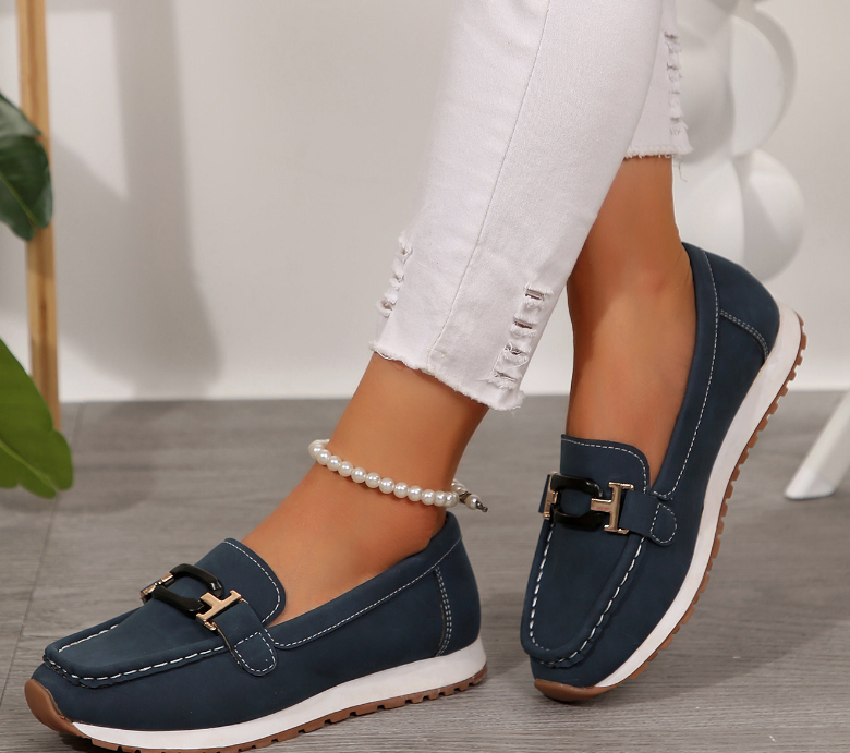 Emily - Mocassins à Chaîne Connectée