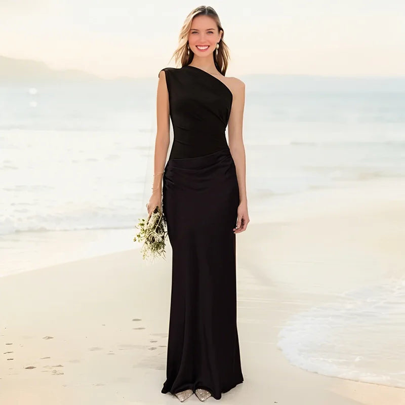 Robe Maxi À Une Épaule Seana™