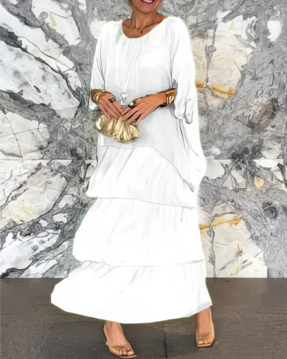 Camille™ | Elegant Flowing Maxi Dress