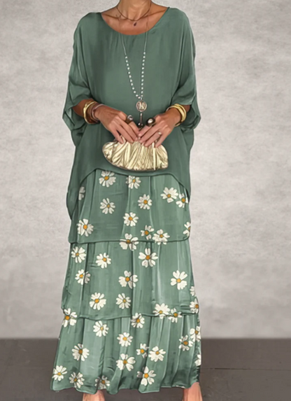 Camille™ | Elegant Flowing Maxi Dress