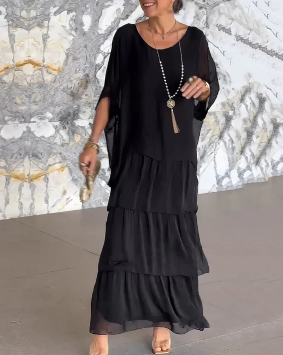 Camille™ | Elegant Flowing Maxi Dress