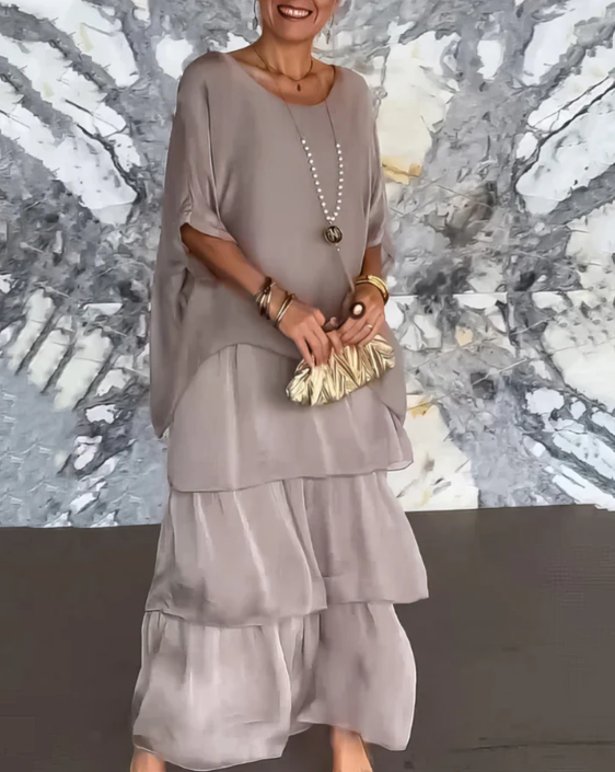 Camille™ | Elegant Flowing Maxi Dress
