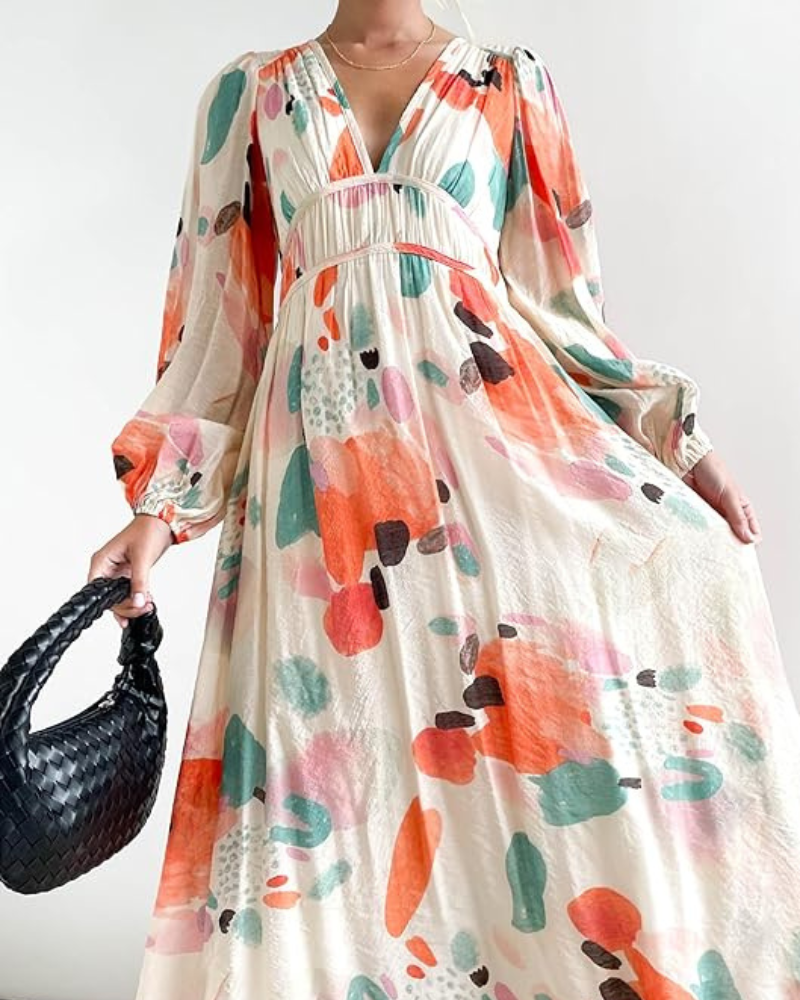 Celine | Robe Florale Féminine
