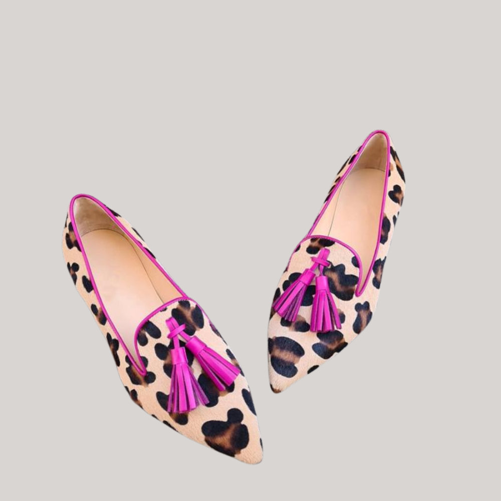Leopard Print Women's Loafers