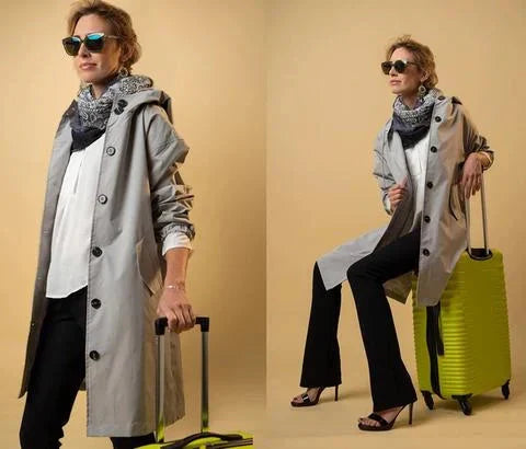Seraphyne™ | Stylish Trench Coat