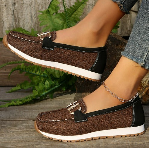 Esme - Mocassins à Boucle Plate