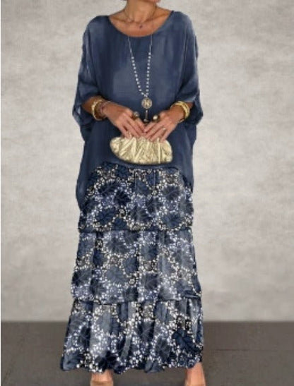 Camille™ | Elegant Flowing Maxi Dress