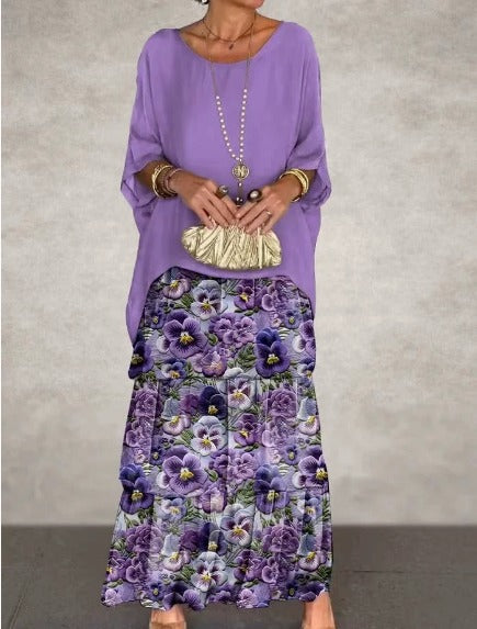 Camille™ | Elegant Flowing Maxi Dress