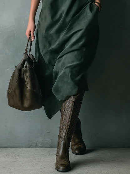 Vella | Elegant Midi Dress