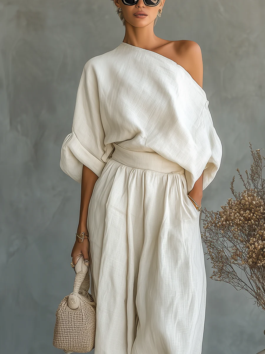 Mila™ | Ensemble deux pièces avec épaules nues