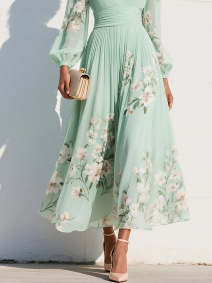Sadie™ | Robe en chiffon à motif floral