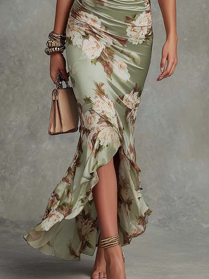 Élodie™ | Robe longue flatteuse à fleurs