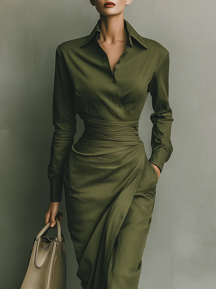 Eliara | Sculpted Midi Dress