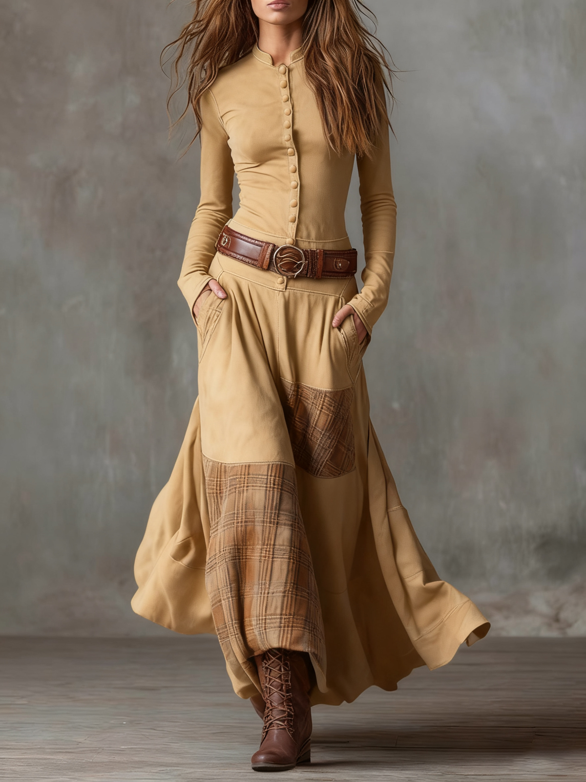 Amelia Lia | Sophisticated Maxi Dress
