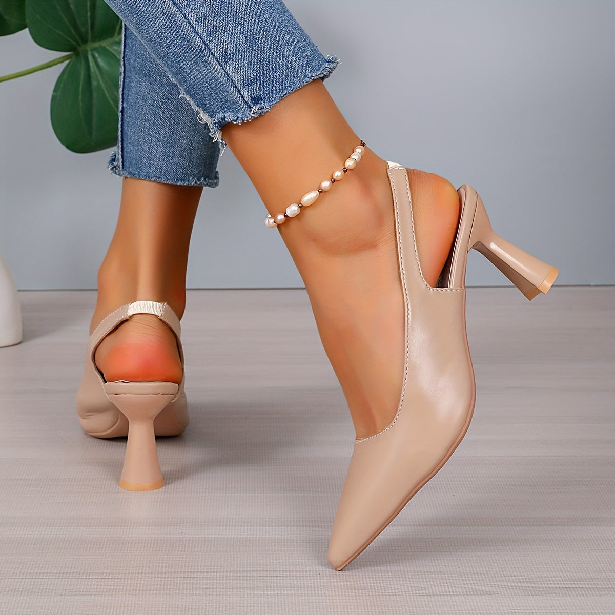 Sophia | Elegant Slingback Heels