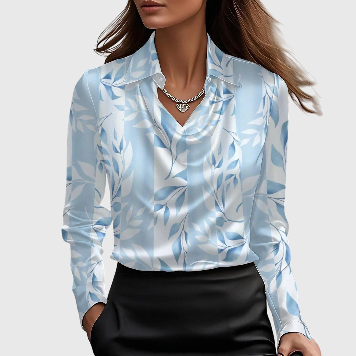 Zoe™ | Sophisticated Satin Top