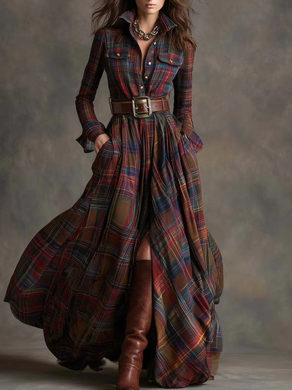Riley™ | Sharp Elegance Shirt Dress