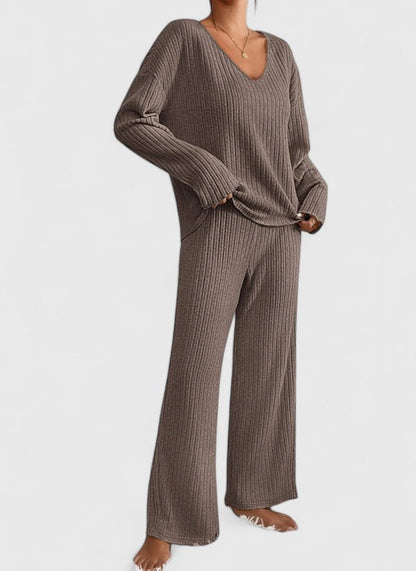 Elin - Comfy Ribbed Lounge Set