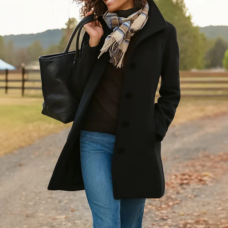 Colette | Classic Button Coat