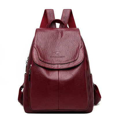 Balidaishu | Secure Leather Backpack