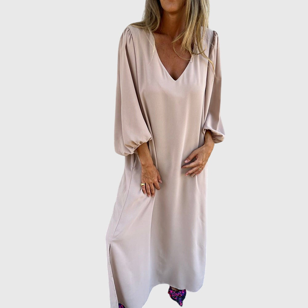Carol™ - Robe Longue Boho Chic avec Poches