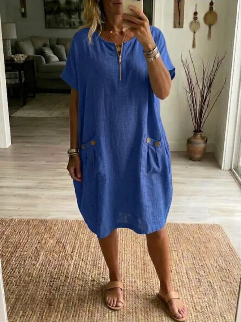 Pascale™ | Robe Maxi à Zip