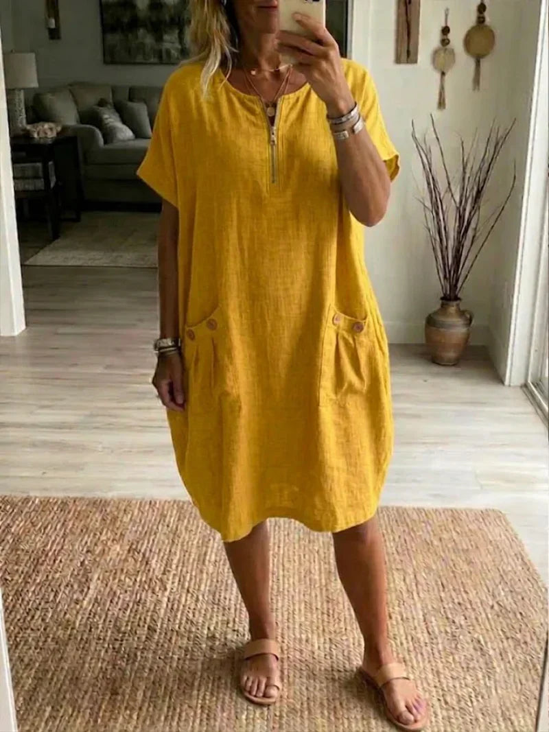 Pascale™ | Robe Maxi à Zip