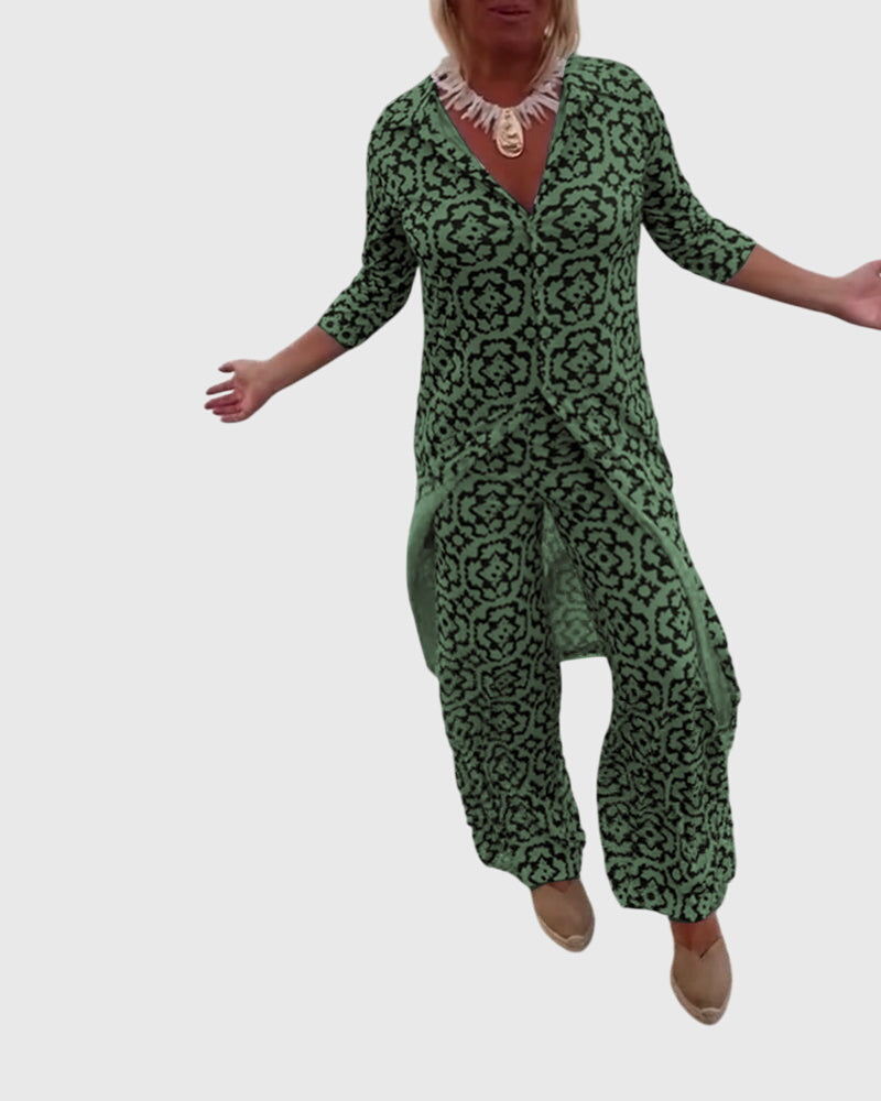 Gabriella™ | Ensemble vintage élégant en deux pièces
