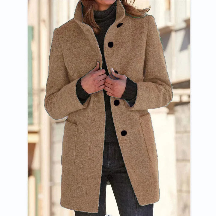 Anavelle™ | Sleek Warm Overcoat
