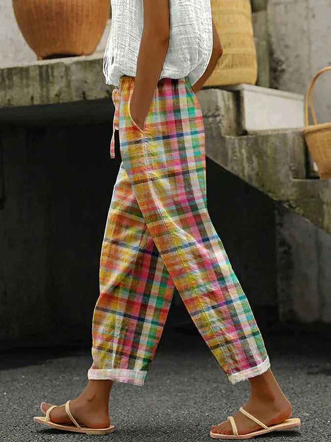 Clara – Textured Streetwear Pants