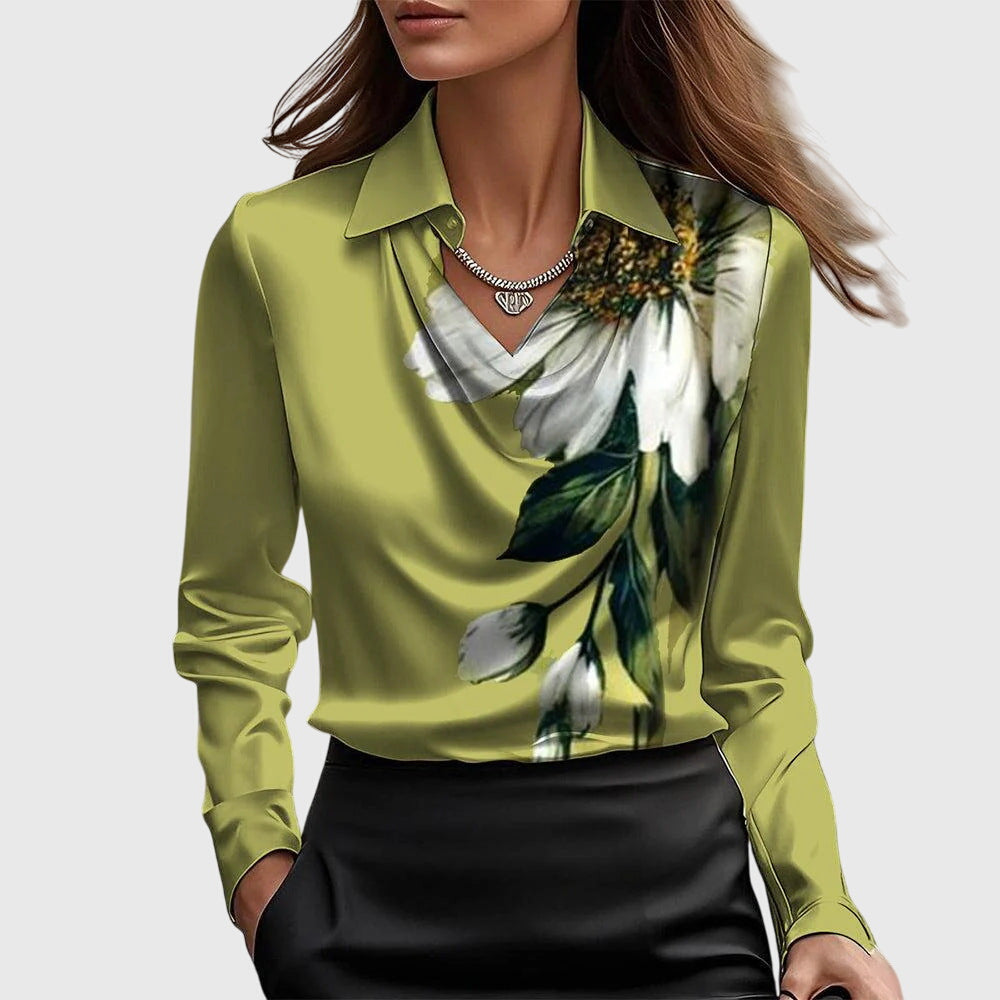 Zoe™ | Sophisticated Satin Top