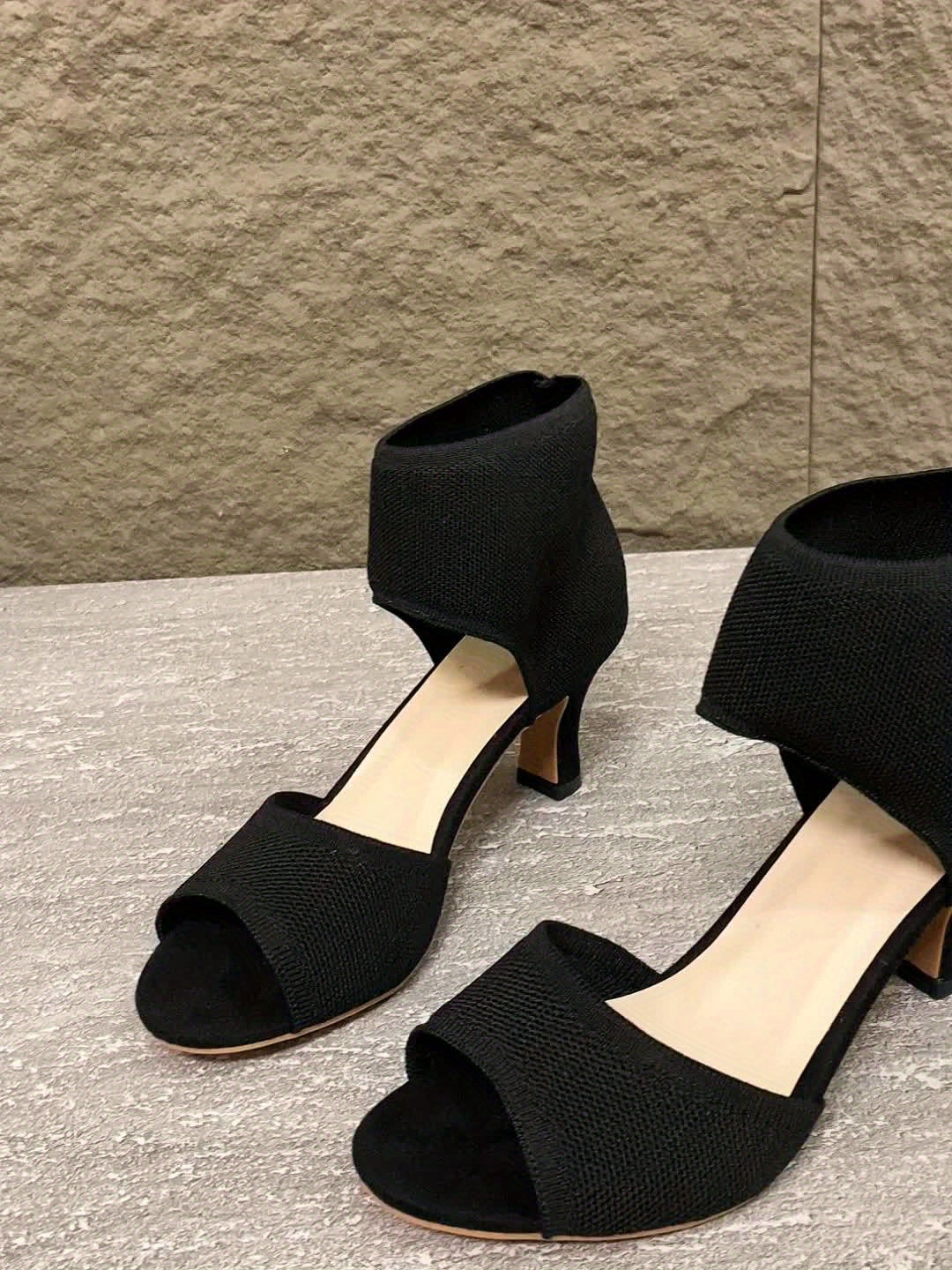 Camille | Stretch Comfort Heels