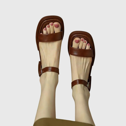 Celestia™ | Sandales en cuir orthopédique
