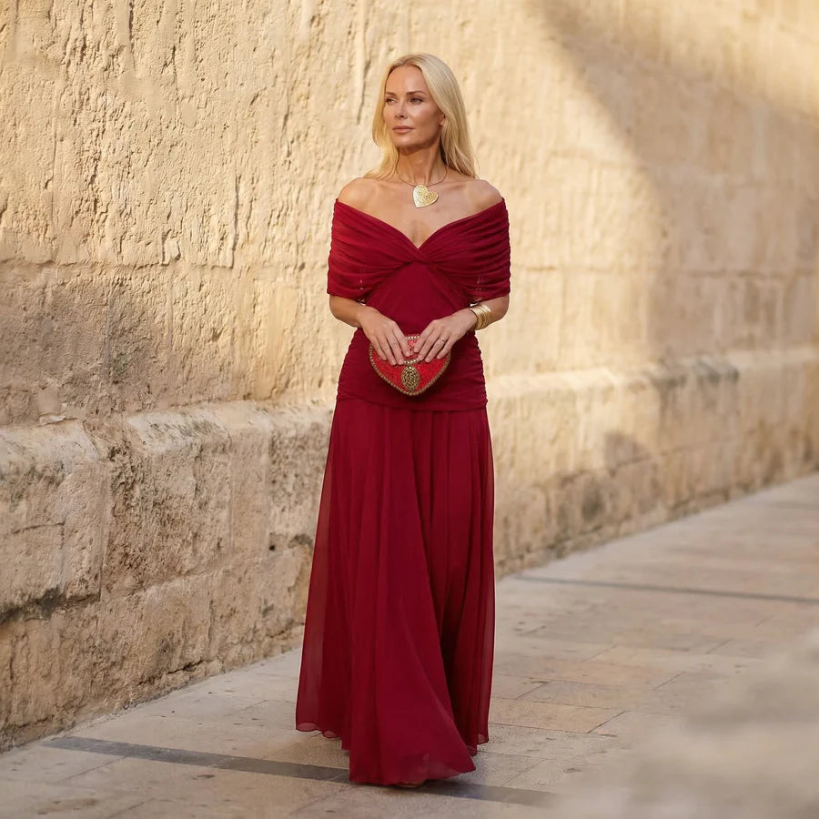 Amélie™ | Sculpted Elegance Evening Dress