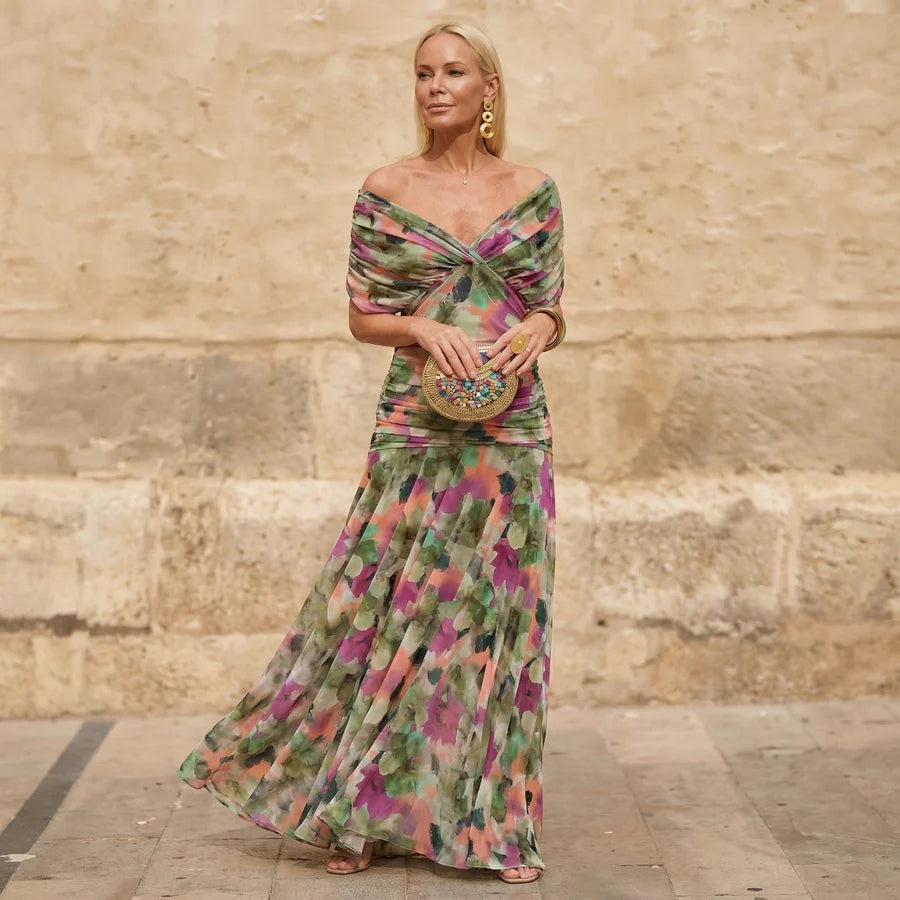 Amélie™ | Sculpted Elegance Evening Dress