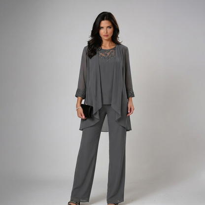 Nevaeh™ | Ensemble Trois Pièces Élégant Occasion