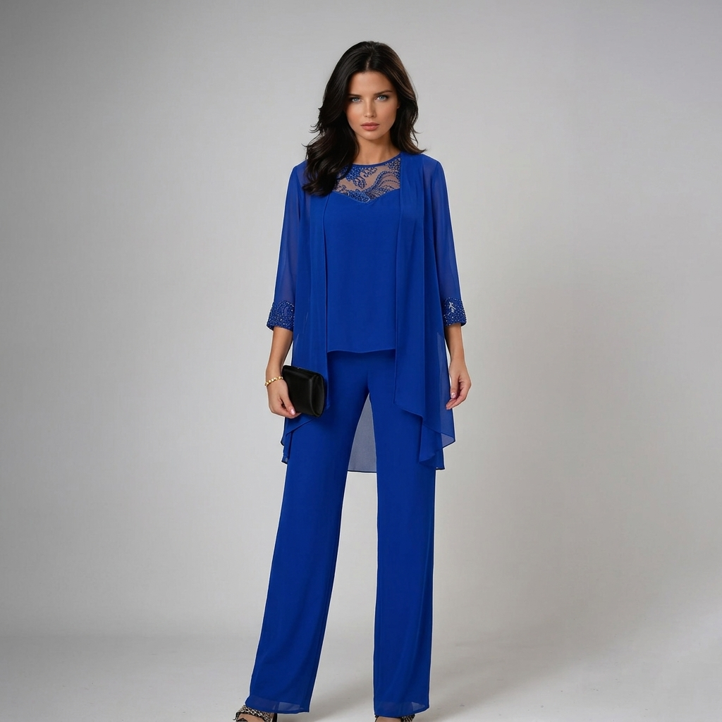 Nevaeh™ | Ensemble Trois Pièces Élégant Occasion